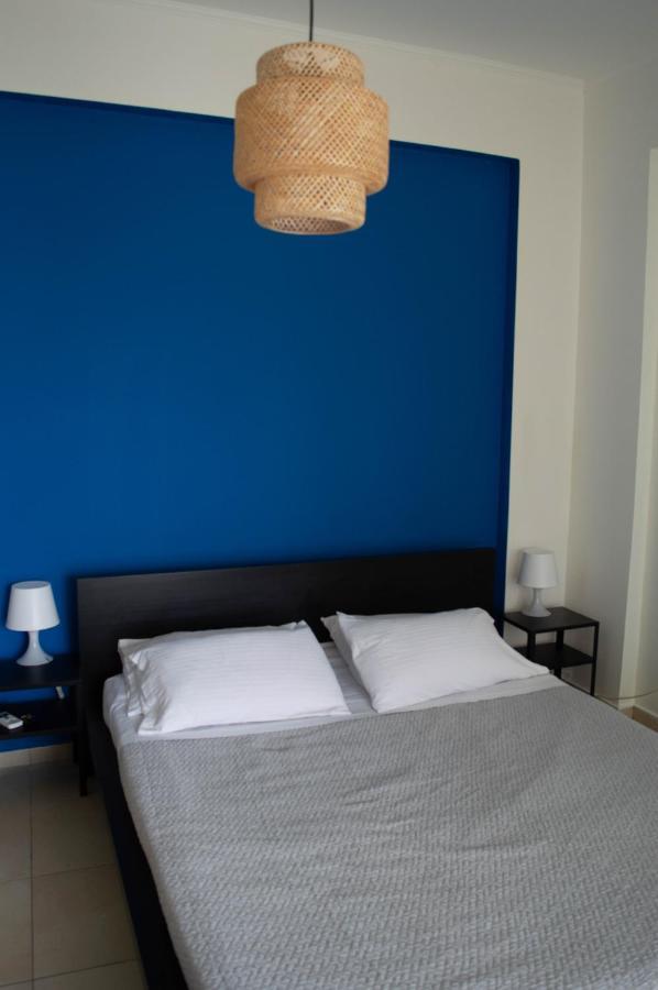 Ferienwohnung Blue And White Schinias Exterior foto